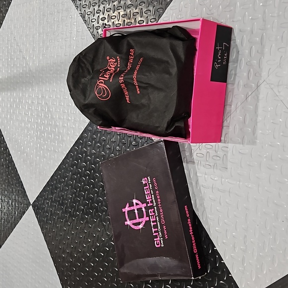 Pinot glitter platform stileto sandals - Picture 2 of 6